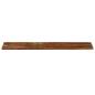 Preview: Tischplatte 180x20x3,8 cm Rechteckig Altholz Massiv