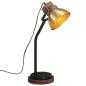 Preview: ARDEBO.de - Schreibtischlampe 25 W Antik-Messing 18x18x60 cm E27