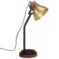Preview: Schreibtischlampe 25 W Antik-Messing 18x18x60 cm E27