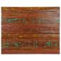 Preview: ARDEBO.de - Tischplatte 100x80x3,8 cm Rechteckig Altholz Massiv