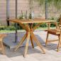 Preview: ARDEBO.de - Gartentisch Quadratisch 85x85x75 cm Massivholz Akazie