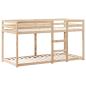 Preview: Etagenbett mit Dach 80x200 cm Massivholz Kiefer