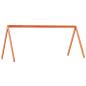 Preview: Hochbett mit Dach Wachsbraun 80x200 cm Massivholz Kiefer