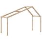 Preview: Etagenbett ohne Matratze 90x200 cm Massivholz Kiefer