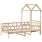 Preview: Tagesbett mit Dach 80x200 cm Massivholz Kiefer