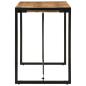 Preview: Esstisch 120x55x76 cm Raues Mangoholz
