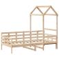 Preview: Tagesbett mit Dach 80x200 cm Massivholz Kiefer