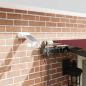 Preview: Markise Automatisch mit LEDs Weinrot 500x300 cm