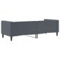 Preview: Tagesbett Dunkelgrau 80x200 cm Samt