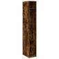 Preview: Kleiderschrank Räuchereiche 30x50x200 cm Holzwerkstoff