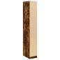 Preview: Kleiderschrank Räuchereiche 30x50x200 cm Holzwerkstoff