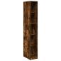 Preview: Kleiderschrank Räuchereiche 30x50x200 cm Holzwerkstoff