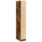 Preview: Kleiderschrank Räuchereiche 30x50x200 cm Holzwerkstoff