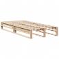 Preview: Massivholzbett ohne Matratze 90x190 cm Kiefernholz