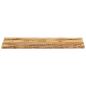 Preview: Tischplatte mit Baumkante 120x40x3,8 cm Raues Mango Massivholz