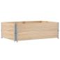 Preview: Pflanzkasten 120x80 cm Massivholz Kiefer