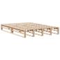 Preview: Massivholzbett ohne Matratze 120x190 cm Kiefernholz