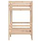 Preview: Etagenbett ohne Matratze 90x190 cm Massivholz Kiefer