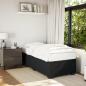 Preview: ARDEBO.de - Bettgestell Schwarz 90x200 cm Samt