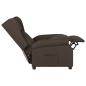 Preview: Relaxsessel Dunkelbraun Stoff