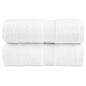 Preview: ARDEBO.de - Premium Gästetücher SOLUND 2 Stk. Weiß 30x50 cm 600 g/m²