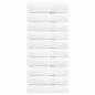 Preview: ARDEBO.de - Premium Badetücher SOLUND 10 Stk. Weiß 100x150 cm 600 g/m²