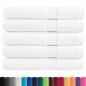 Preview: Premium Handtücher SOLUND 50 Stk. Weiß 100x200 cm 600 g/m²