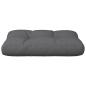 Preview: Palettenkissen Anthrazit 50x40x12 cm Stoff