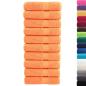 Preview: Premium-Duschtücher SOLUND 10 Stk. Orange 70x140 cm 600 g/m²
