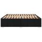 Preview: Bettgestell ohne Matratze Schwarz 180x200 cm Stoff