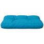 Preview: Palettenkissen Hellblau 60x40x12 cm Stoff