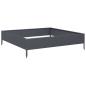 Preview: Hochbeet Anthrazit 100x100x26 cm Stahl