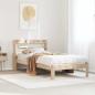 Preview: ARDEBO.de - Bettgestell mit Kopfteil ohne Matratze 90x200 cm
