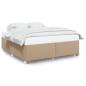 Preview: Bettgestell Cappuccino-Braun 180x200 cm Kunstleder