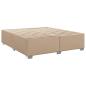 Preview: Bettgestell Cappuccino-Braun 180x200 cm Kunstleder