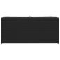 Preview: Pflanzkübel mit 2 Töpfen 2 Stk. Schwarz 90x20x40 cm Poly Rattan