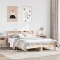 Preview: ARDEBO.de - Massivholzbett ohne Matratze 135x190 cm Kiefernholz