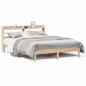 Preview: Massivholzbett ohne Matratze 135x190 cm Kiefernholz
