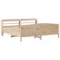 Preview: Massivholzbett ohne Matratze 180x200 Kiefernholz