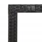 Preview: 5-tlg. Garten-Bistro-Set mit Kissen Schwarz Poly Rattan