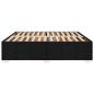 Preview: Bettgestell ohne Matratze Schwarz 200x200 cm Stoff