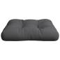 Preview: Palettenkissen Anthrazit 58x58x10 cm Stoff