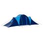 Preview: Campingzelt Stoff 9 Personen Dunkelblau und Blau