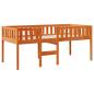 Preview: Kinderbett ohne Matratze Wachsbraun 90x190 cm Massivholz Kiefer