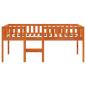 Preview: Kinderbett ohne Matratze Wachsbraun 90x190 cm Massivholz Kiefer