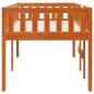 Preview: Kinderbett ohne Matratze Wachsbraun 90x190 cm Massivholz Kiefer