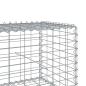 Preview: Gabione mit Deckel 500x100x50 cm Verzinktes Eisen