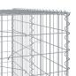 Preview: Gabione mit Deckel 100x100x200 cm Verzinktes Eisen