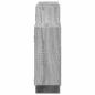 Preview: Wandregal Grau Sonoma 159x18x65 cm Holzwerkstoff