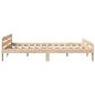 Preview: Massivholzbett ohne Matratze 150x200 cm Kiefernholz